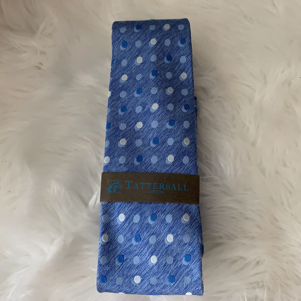 NWT Tattersall 100% Silk Necktie - Picture 6 of 7